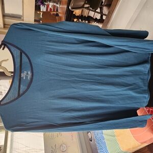 Fruit of the Loom Blue Relaxed Pajama Set.